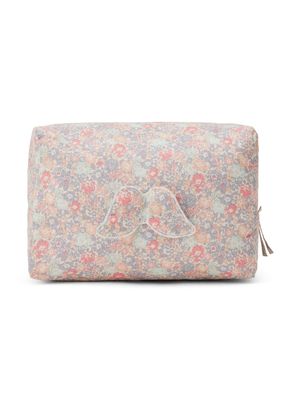 Marie-Chantal sac en coton à fleurs - Rose