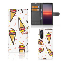 Sony Xperia 5II Book Cover Icecream