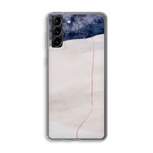 Stone White: Samsung Galaxy S21 Plus Transparant Hoesje