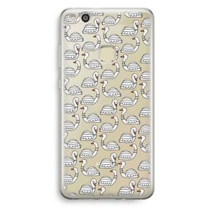 Zwanen: Huawei Ascend P10 Lite Transparant Hoesje