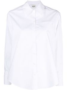 Claudie Pierlot chemise en coton à manches longues - Blanc