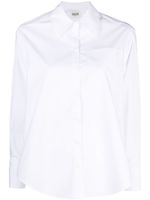 Claudie Pierlot chemise en coton à manches longues - Blanc - thumbnail