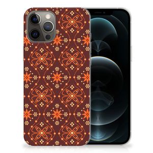 iPhone 12 Pro Max TPU bumper Batik Brown