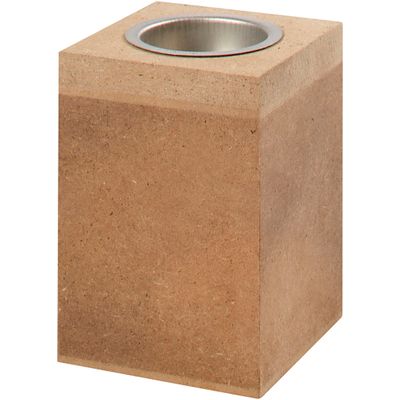 Creativ Company Waxinelichthouder hout, 10cm
