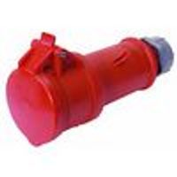 Cee koppelcontactstop met tule 400V 16A en 4-polig 514