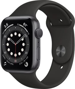 Apple Watch Series 6 OLED 40 mm Digitaal 324 x 394 Pixels Touchscreen Grijs Wifi GPS