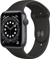 Apple Watch Series 6 OLED 40 mm Digitaal 324 x 394 Pixels Touchscreen Grijs Wifi GPS - thumbnail