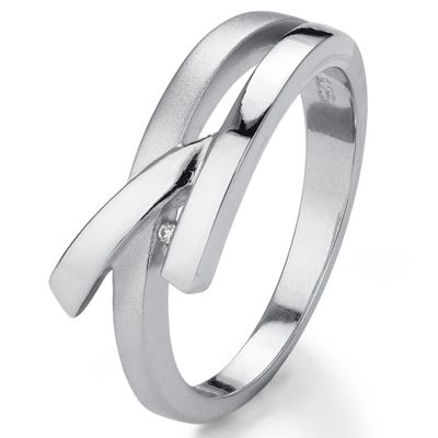 YO DESIGN T0548 Ring Giraffe zilver Maat 17