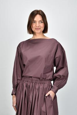 Nine In The Morning top Cuba 9SS26-CBA02 burgundy Nine In The Morning top Cuba 9SS26-CBA02 burgundy