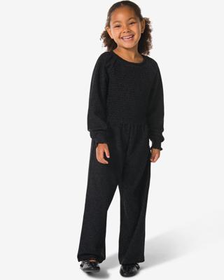HEMA Kinderjumpsuit glitter zwart (zwart)