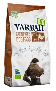 Yarrah Dog adult biologisch graanvrij kip/vis