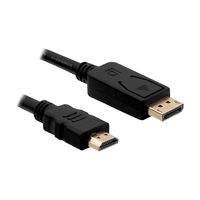 DeLOCK DisplayPort > High Speed HDMI adapter 3 meter, Passief, 4K, Verguld - thumbnail