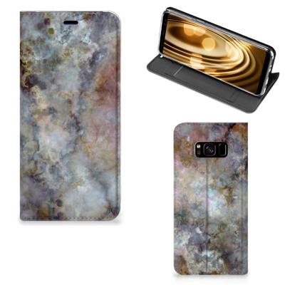 Samsung Galaxy S8 | Standcase | Marmer Grijs
