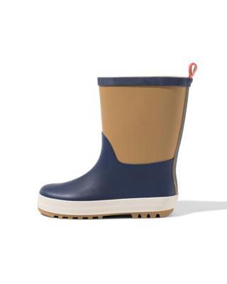 HEMA Kinderregenlaars kleurblokken blauw blauw (blauw)