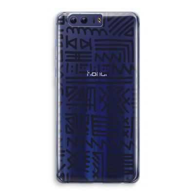 Marrakech print: Honor 9 Transparant Hoesje