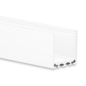 LED profiel PN6n vierkant aluminium wit RAL 9010 8301018 excl. afdekking prijs p/m