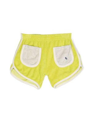 Bobo Choses short en tissu éponge à logo brodé - Vert