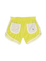 Bobo Choses short en tissu éponge à logo brodé - Vert