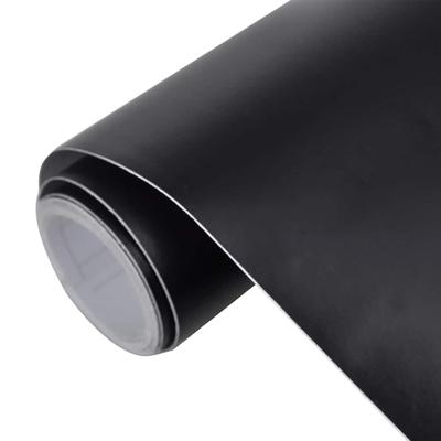 VidaXL 2 st autofolie 100x150 cm + 50x150 cm matzwart