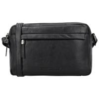 Hide & Stitches Schoudertas Porto Zwart