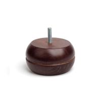 Voeten Rei 459 Rond Hout Donkerbruin Klassiek (Ø 9 x 5 cm) Voeten Rei 459 Rond Hout Donkerbruin Klassiek (Ø 9 x 5 cm)