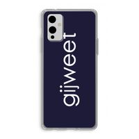 Gijweet: OnePlus 9 Transparant Hoesje
