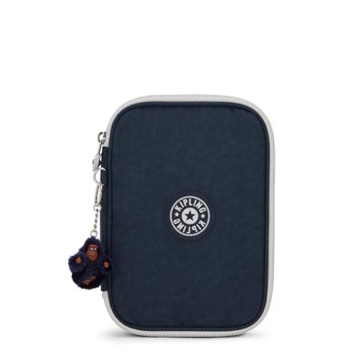 Kipling 100 PENS Pencase-True Blue Grey