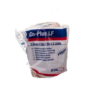 Coplus Bande Coh.z/latex 7,5cmx2,0m Huid 7210017