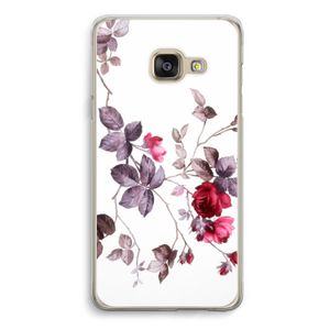 Mooie bloemen: Samsung A3 (2017) Transparant Hoesje