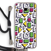 8-bit N°4: Samsung Galaxy J4 Plus Transparant Hoesje met koord
