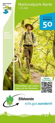 Wandelkaart 50 Nationalpark-Karte Eifel | Eifelverein