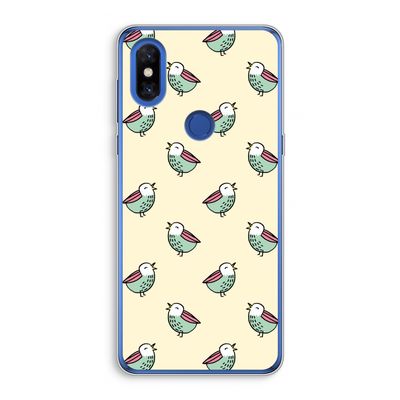 Vogeltjes: Xiaomi Mi Mix 3 Transparant Hoesje