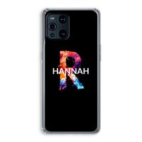 Abstract Spectrum: Oppo Find X3 Pro Transparant Hoesje