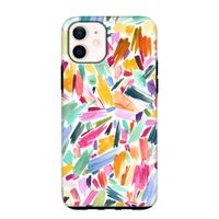 Watercolor Brushstrokes: iPhone 12 mini Tough Case