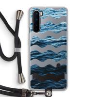 Oceaan: OnePlus Nord Transparant Hoesje met koord - thumbnail
