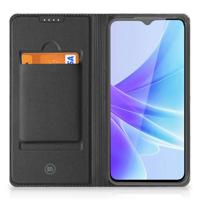 Book Wallet Case voor OPPO A57 | A57s | A77 4G Wooden Cubes