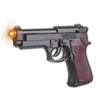 Nep pistool - zwart/bruin - kunststof - Politie/soldaten thema - Verkleed speelgoed wapens Nep pistool - zwart/bruin - kunststof - Politie/soldaten thema - Verkleed speelgoed wapens