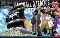 One Piece Grand Ship Collection - Marshall D. Teach's Ship Model Kit