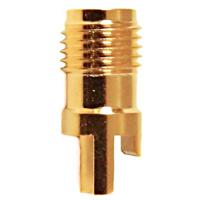 Mueller Electric BU-1420771831 Adapterstekker SMA-bus - Printplaat Messing