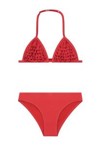 Shiwi Zomer bikini meisjes - hibiscus rood - Lori - triangel set