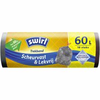 Swirl vuilniszakken met Trekband 60 liter 10 stuks