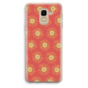 Zon: Samsung Galaxy J6 (2018) Transparant Hoesje