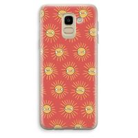 Zon: Samsung Galaxy J6 (2018) Transparant Hoesje