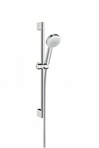 Hansgrohe Crometta 100 1jet Unica Ecosmart Glijstangset 65 Cm. Chroom