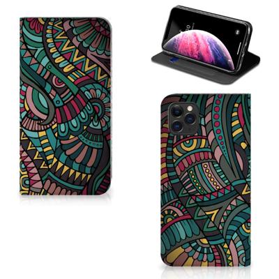 Apple iPhone 11 Pro Max | Hoesje met Magneet | Aztec