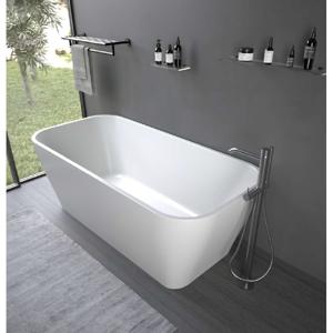 Ligbad Ideavit Delia Arcryl 170x80x60 cm Wit Mat Ideal Standard