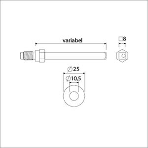 WISSELQUICKSTIFT 8X130 900645