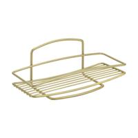 Metaltex onda rek 26x11x11 cm goud - thumbnail