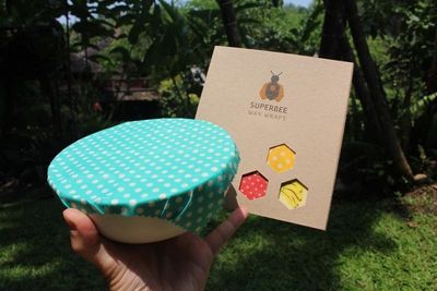 Superbee Beeswraps beginnerset duurzame folie (1 Set)