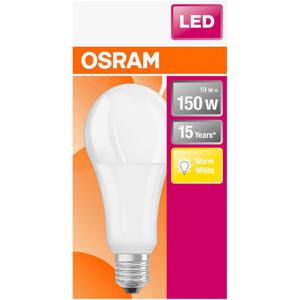 OSRAM 4058075245976 LED-lamp Energielabel E (A - G) E27 Peer 19 W = 150 W Warmwit (Ø x l) 68.0 mm x 129 mm 1 stuk(s)